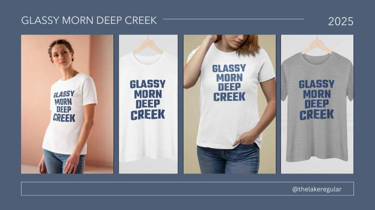 glassy morn deep creek lake apparel images 